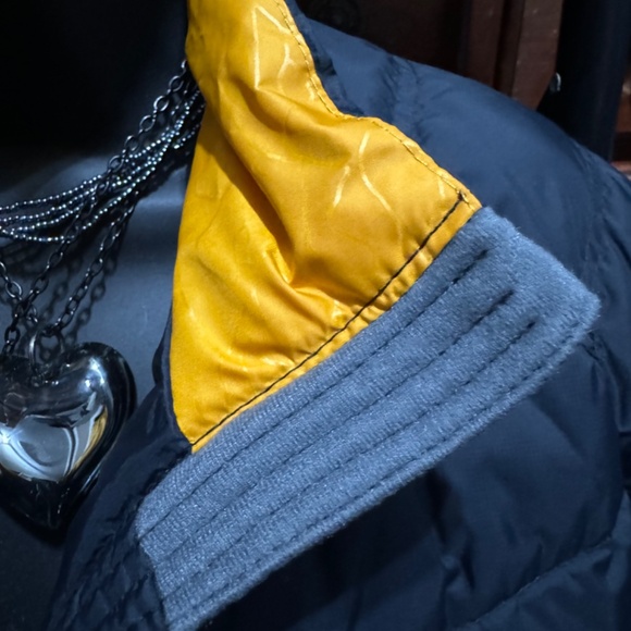 EMS Women's PUFFER PackDown 650 Jacket - Small NWT (Navy/Gold) - Picture 5 of 12